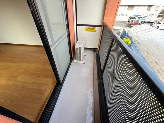 バルコニー　※別部屋の写真です