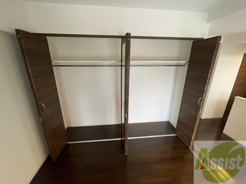収納　収納もバッチリあるのでお部屋が片付きますよ！