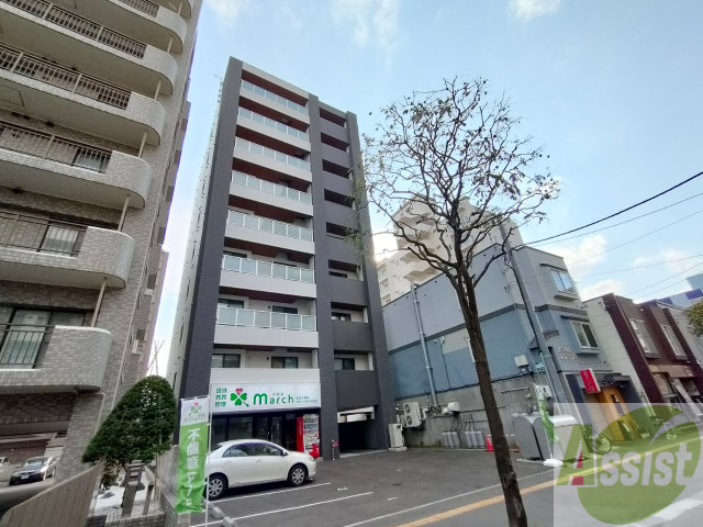 建物外観　札幌市北区北二十二条西「ＢＩＢＯタワー札幌」