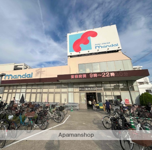 スーパー　（株）万代／南住吉店（スーパー）まで695m