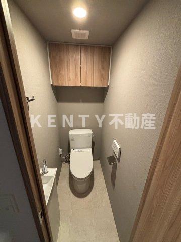 トイレ　ゆったりとした空間のトイレです