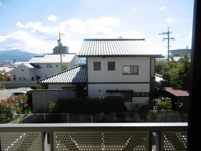 眺望　写真は203号室です。