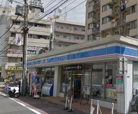 コンビニ　ローソン 蒲田駅東（コンビニ）まで771m