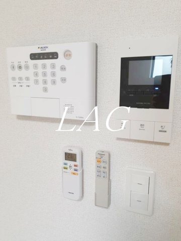 セキュリティ　モニター付インターホンです。