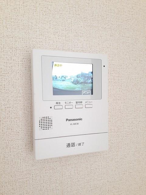 セキュリティ　モニターホンでセキュリティばっちり！