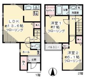 小田急線 祖師ヶ谷大蔵駅 地上2階建 築20年