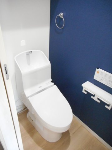 トイレ　ゆったりとした空間のトイレです