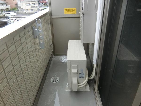 バルコニー　明るいです！