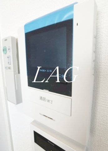 セキュリティ　モニター付きインターフォンです。