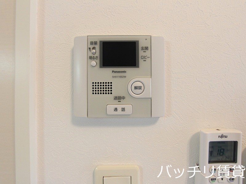 セキュリティ　画像は別号室タイプの為、現状を優先致します。