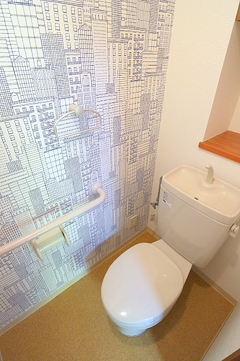 トイレ　キレイに清掃済みのトイレです♪