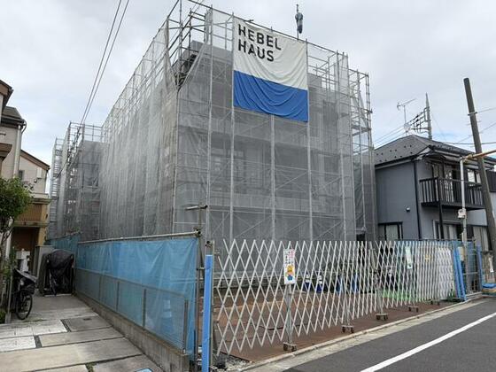 建物外観　※建築中※２０２６年８月撮影※