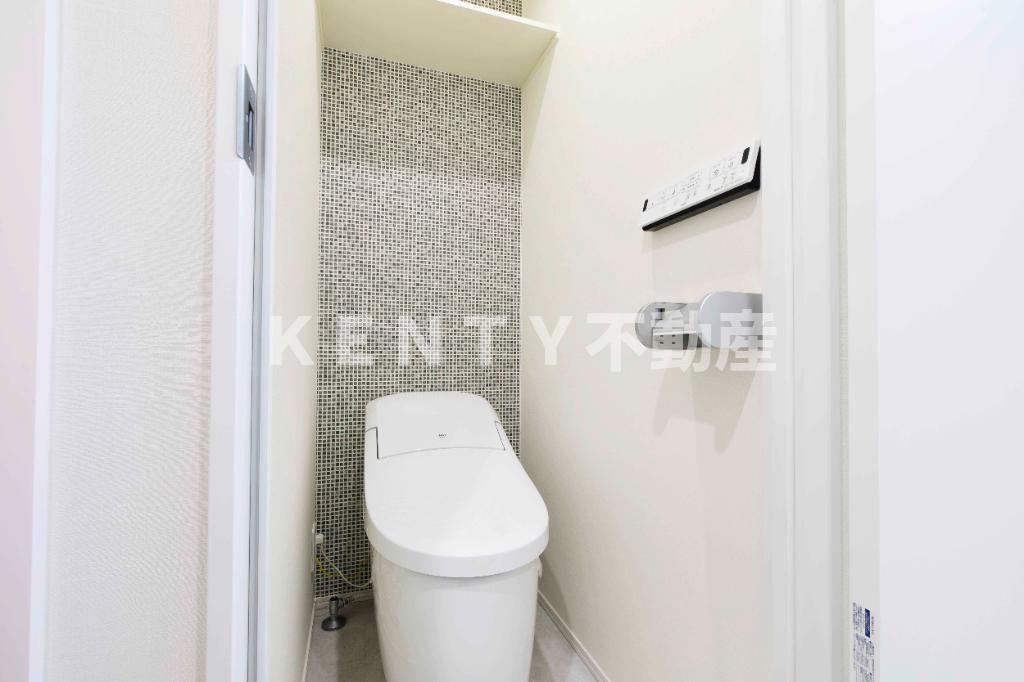 トイレ　ゆったりとした空間のトイレです