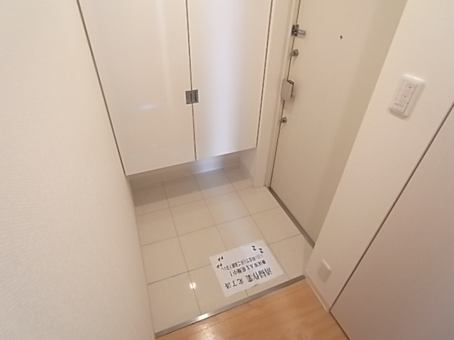 玄関　収納充実の玄関