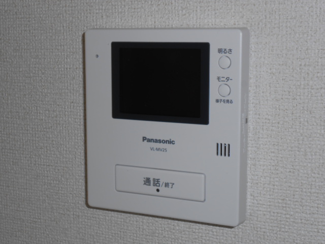 セキュリティ　カラーＴＶモニター付インターホン完備