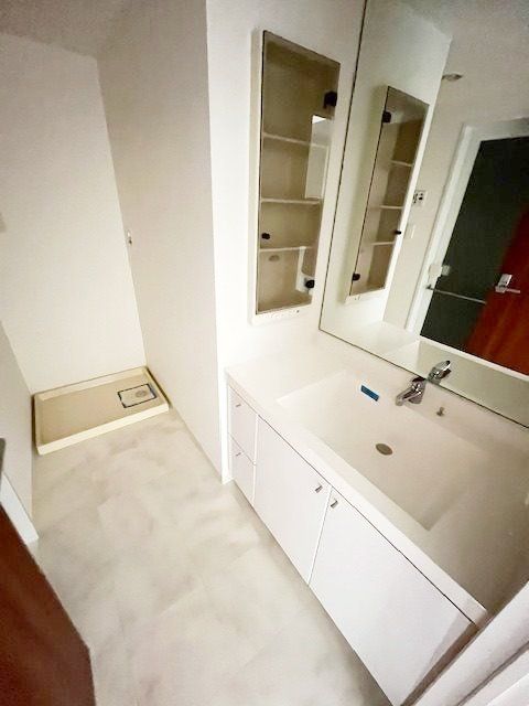 洗面設備　洗面所です