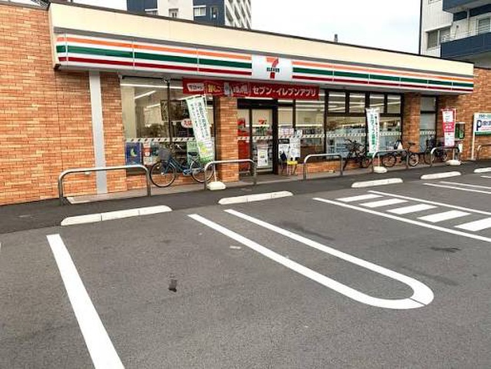 コンビニ　セブン-イレブン 川崎中原市ノ坪店（コンビニ）まで550m