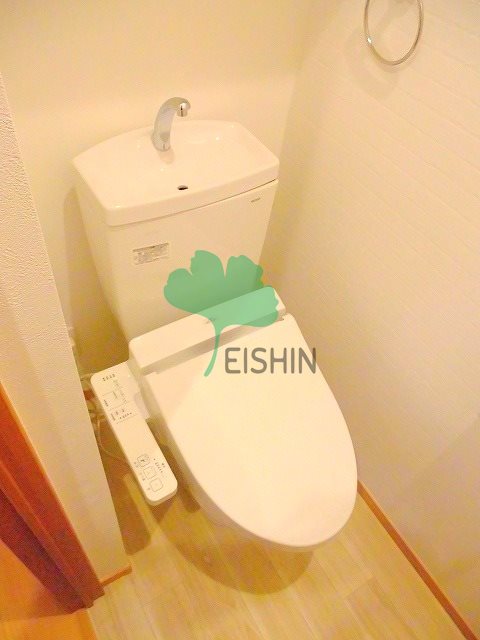 トイレ　清潔感のあるトイレです。