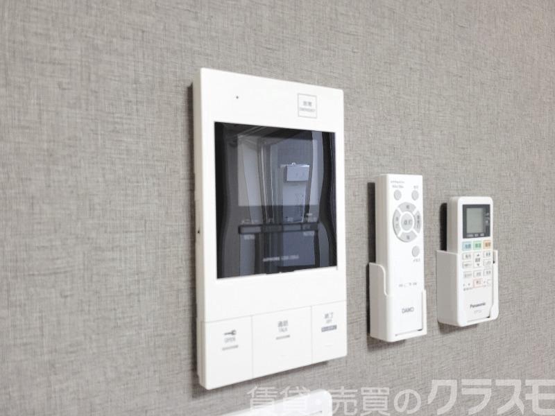 その他設備　来訪者が確認できるモニターホン♪