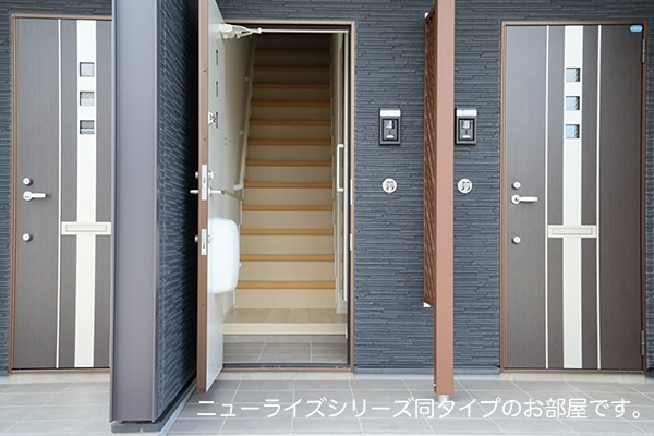 玄関　施工イメージです。