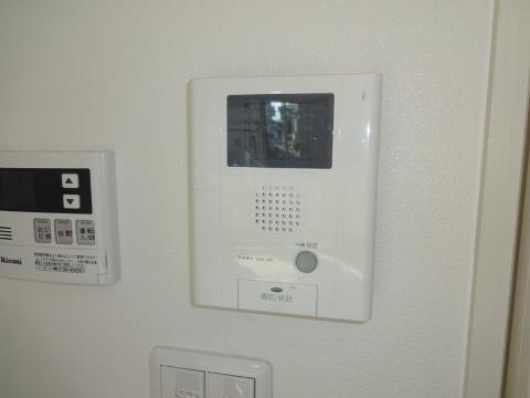 セキュリティ　カメラ付インターホン（イメージ）