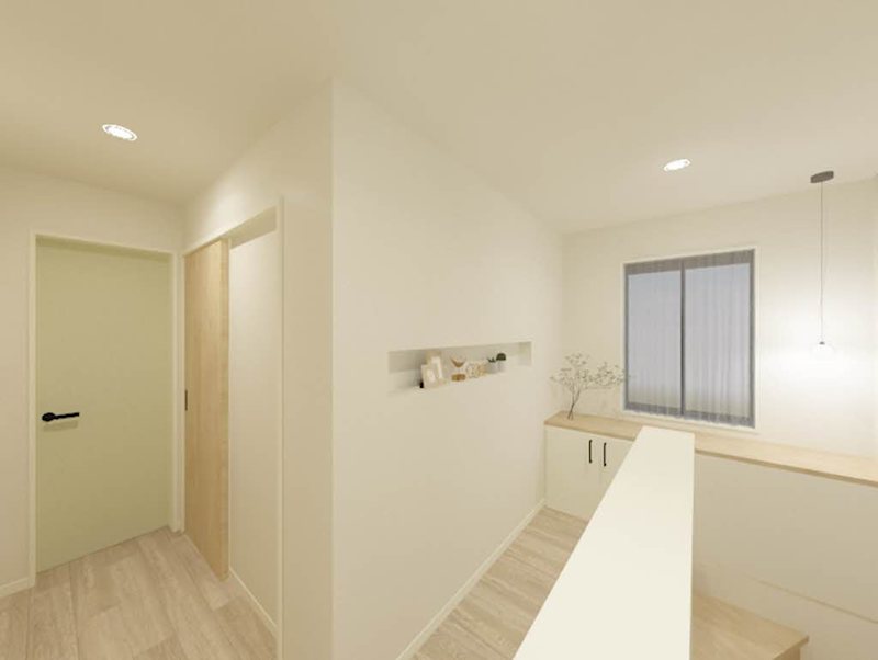 玄関　イメージ図です。家具家電はありません。