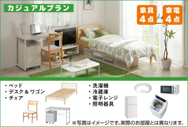 その他　全室家具家電付デザインルーム