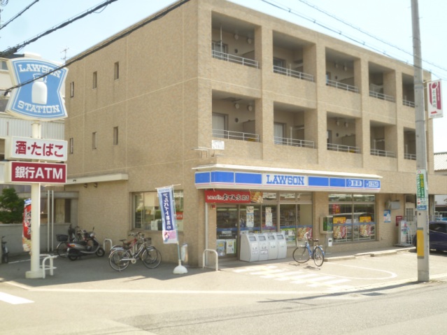 コンビニ　ローソン上ケ原三番町店（コンビニ）まで80m