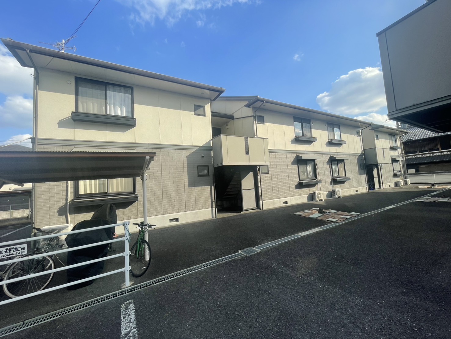 建物外観　おしゃれな外観してます。