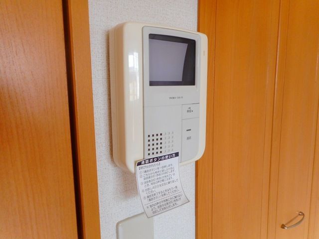 セキュリティ　モニター付きインターホンです