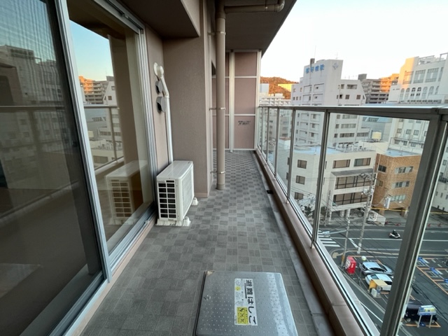 バルコニー　写真は別部屋です。