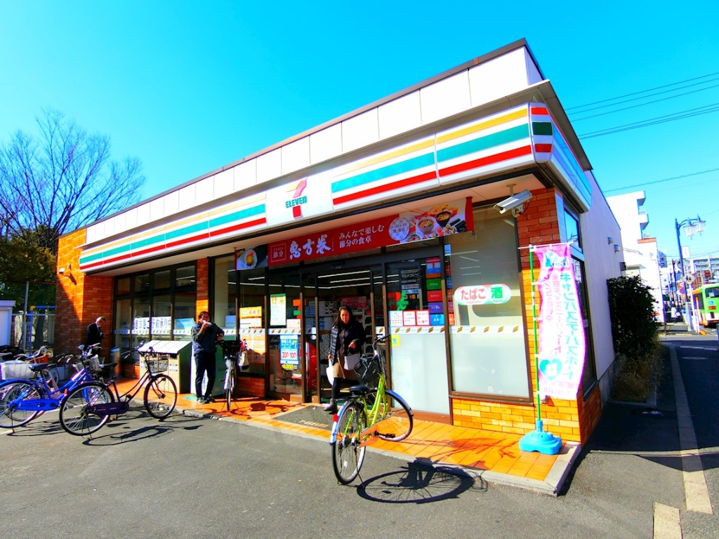 コンビニ　セブンイレブン（船堀７丁目店）（コンビニ）まで408m