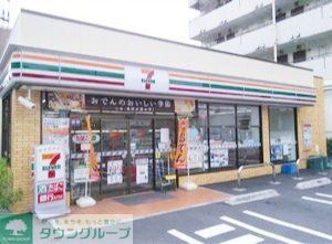 コンビニ　セブンイレブン大田区矢口店（コンビニ）まで520m