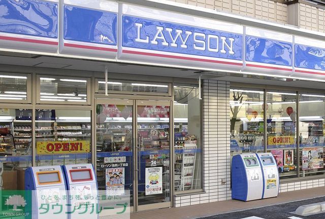 コンビニ　ローソン新宿中井店（コンビニ）まで280m