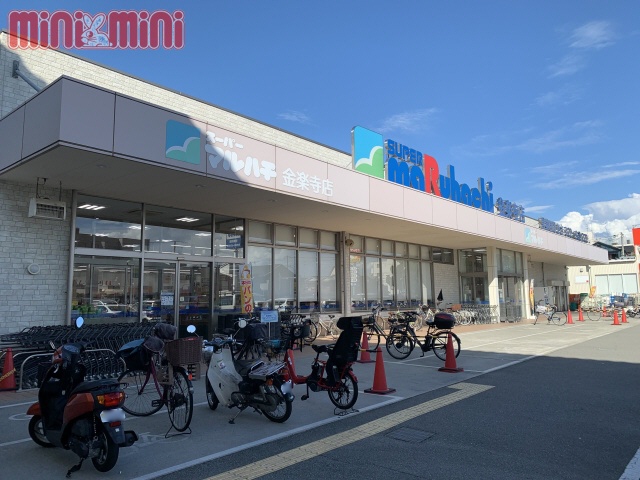 スーパー　スーパーマルハチ　金楽寺店（スーパー）まで300m