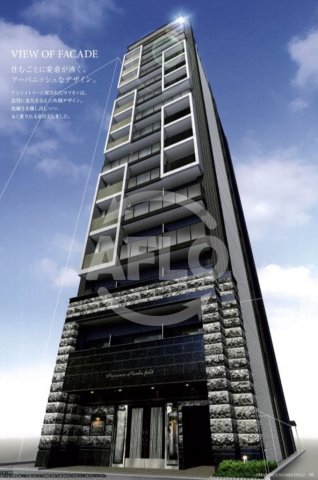 建物外観　プレサンス難波フィールド　外観