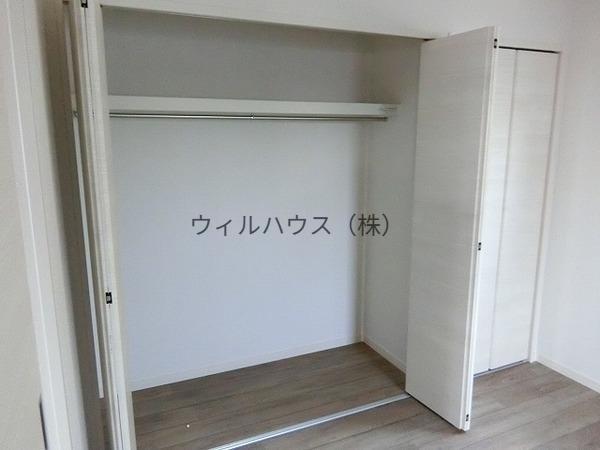 収納　クローゼット！