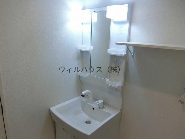 洗面設備　独立洗面台！