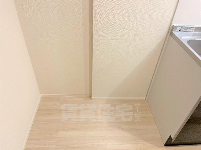キッチン　冷蔵庫置き場（イメージ）