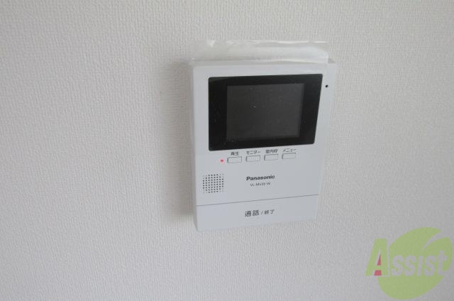 セキュリティ　モニター付ですので安心です。