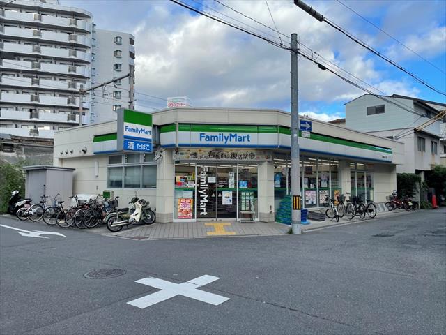 コンビニ　ファミリーマート 東野田四丁目店（コンビニ）まで384m