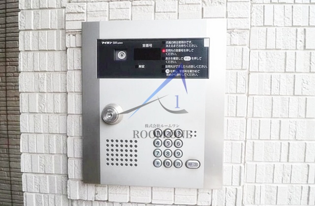 セキュリティ　オートロックです。