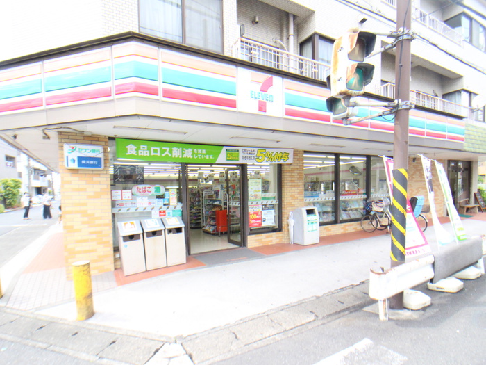 コンビニ　セブンイレブン川崎神地店（コンビニ）まで151m