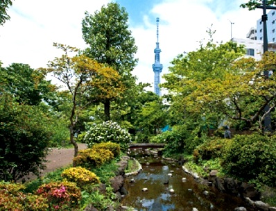 公園　竪川親水公園（公園）まで500m