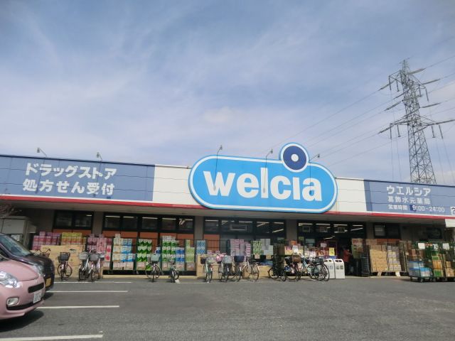 ドラックストア　ウエルシア薬局葛飾水元店（ドラッグストア）まで388m
