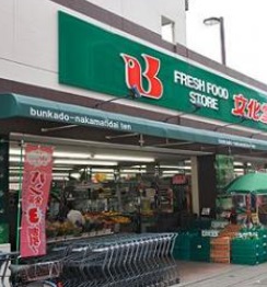 スーパー　スーパー文化堂月島店（スーパー）まで221m