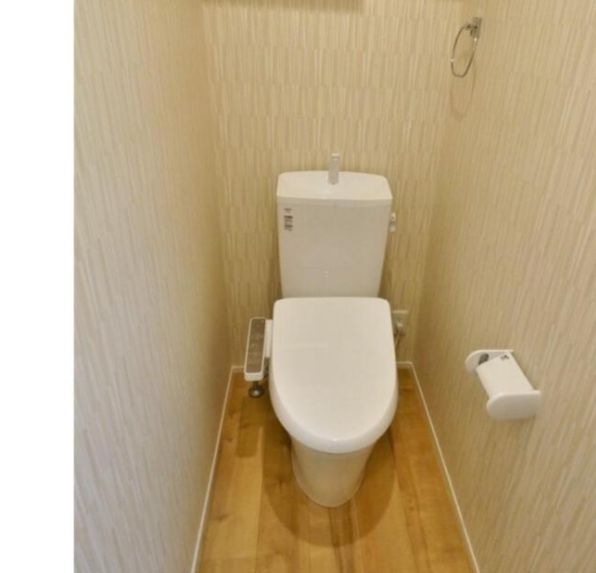 トイレ　ゆったりとした空間のトイレです