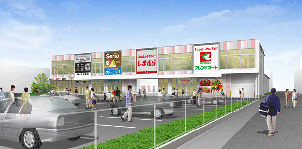 スーパー　平和堂フレンドマート西淀川千舟店（スーパー）まで376m