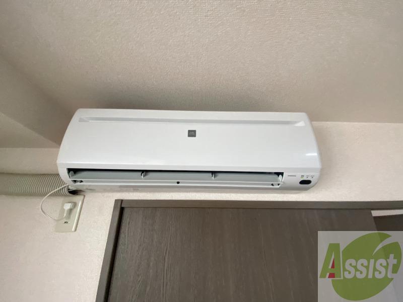 その他設備　エアコンが設置してありますので、寒暖対策もばっちり。