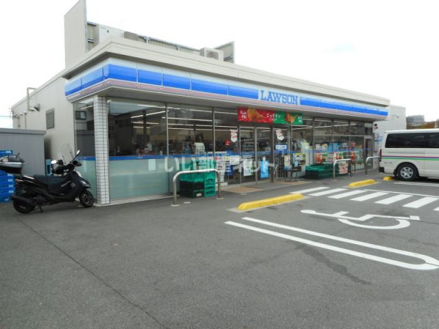 コンビニ　ローソン岡崎簔川新町町店（コンビニ）まで382m